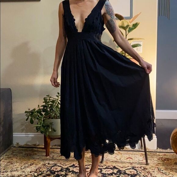 Catharine Malandrino Boho Floral cutout dress - Picture 2 of 15